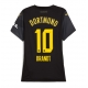 Borussia Dortmund Julian Brandt #10 Replike Gostujuci Dres za Ženska 2024-25 Kratak Rukav